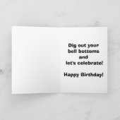 Funny Birthday Wenskaart Kaart (Binnen)