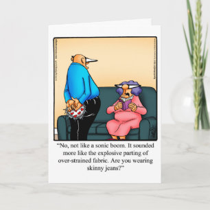 Funny Birthday Wenskaart Kaart