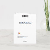 Funny Birthday Wenskaart - Mannen Slecht Geheugen Kaart (Achterkant)