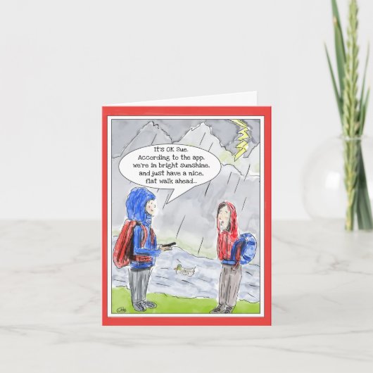 Funny Birthday Wenskaart voor buitenbejaarden Kaart (Voorkant)