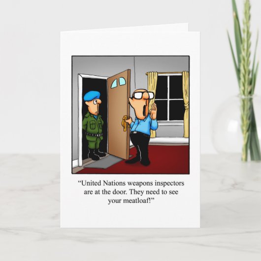 Funny Birthday Wenskaart voor haar Kaart (Voorkant)