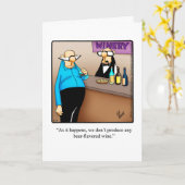 Funny Birthday Wenskaart voor hem Kaart (Gele Bloem)