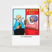 Funny Birthday Wenskaart voor hem Kaart (Gele Bloem)