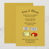 Funny Birthday Wine Tasting Party uitnodigingen (Voorkant / Achterkant)