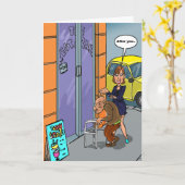 Funny Birthday Wishes - Age Before Beauty Kaart (Gele Bloem)