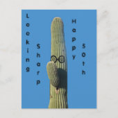Funny Birthday Wishes Cactus Humor Briefkaart (Voorkant)