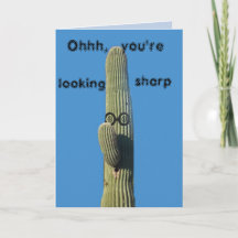 Funny Birthday Wishes Southwest Saguaro Cactus