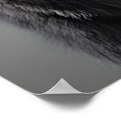 Funny Bison Bathroom Art Print, Toilet Paper Roll Poster (Hoek)