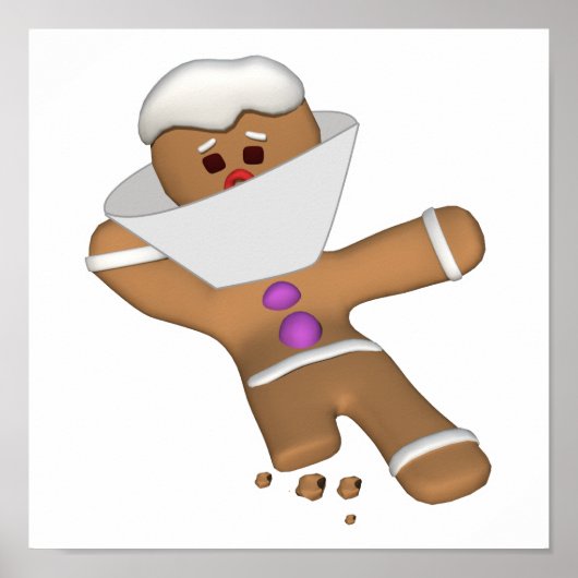 Funny Bit Himself GingerBrooMan Poster (Voorkant)