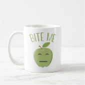 Funny Bite me Apple Coffe Mok (Links)