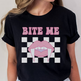 Funny Bite me Shirt Gothisch T-shirt