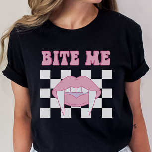 Funny Bite me Shirt Gothisch T-shirt