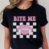 Funny Bite me Shirt Gothisch T-shirt