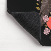 Funny Black Bird F-caw-f Anti Valentines Day Singl Muismat (Hoek)