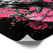 Funny Black Bird F-caw-f Anti Valentines Day Singl Poster (Hoek)