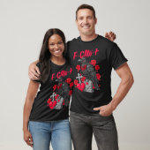 Funny Black Bird F-caw-f Anti Valentines Day Singl T-shirt (Unisex)