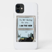 Funny Black Cat, ik ben het uitzicht Case-Mate iPhone Case (Achterkant)