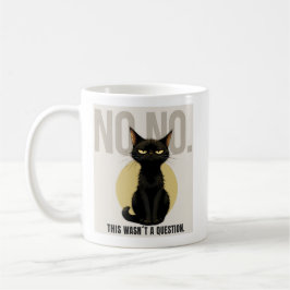 Funny Black Cat Meme Coffee Mug Koffiemok