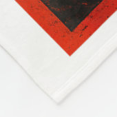 Funny Black Cat Ramen Alien Ufo Abduction Japanese Fleece Deken (Hoek)