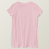 Funny black cat t-shirt (Design achterkant)