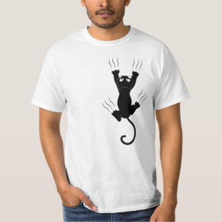 Funny Black Cat T-shirt