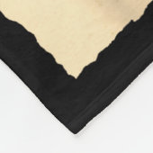 Funny Black Cat Ufo Ramen Alien Abduction Graphic  Fleece Deken (Hoek)