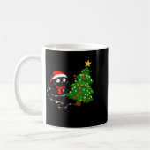 Funny Black Cat What_ Christmas Tree Funny Cat Lov Koffiemok (Links)