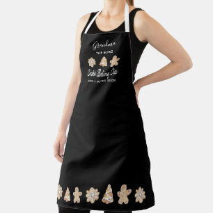 Funny Black Cookie Baking Crew Grandma Baking Schort