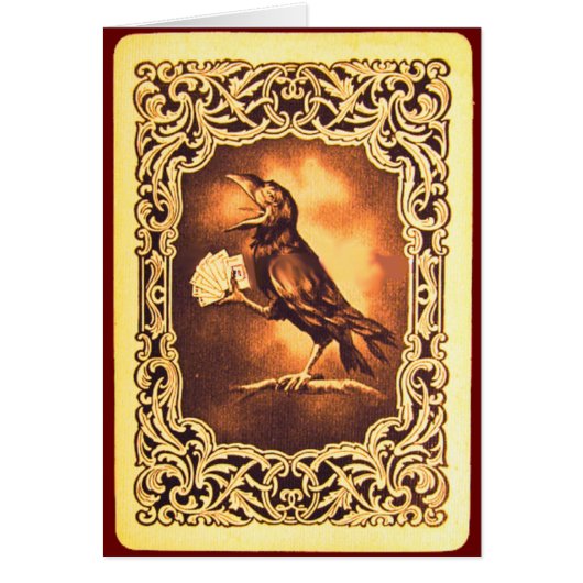 Funny  Black Crow-poker (Voorkant)