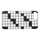 Funny Black en White Crossword Puzzle Game Case-Mate iPhone Case (Achterkant (Horizontaal))