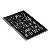 Funny Black Gifts For Piano Players Pianist Humor Notitieboek (Rechterzijde)