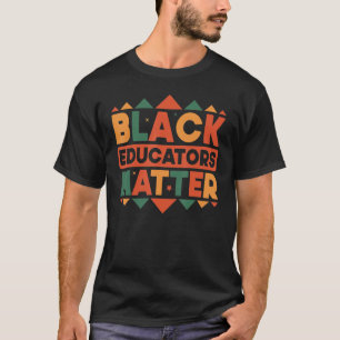 Funny Black History maand 2022 voor leraren T-shirt