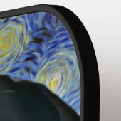 Funny Black Lab Persoonlijke tekst Pickleball Paddle (Links Detail)