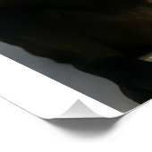 Funny Black Labrador Dog Fishing  Perfect Poster (Hoek)