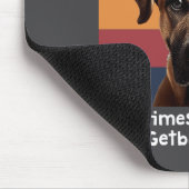 Funny Black Mouth Cur Dog Saying  Muismat (Hoek)