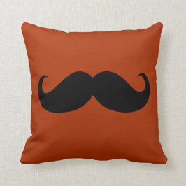 Funny Black Mustache 12 Kussen