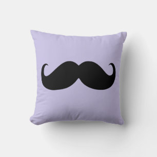Funny Black Mustache 3 Kussen