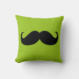 Funny Black Mustache 6 Kussen