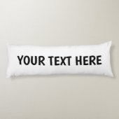 Funny black mustache, aangepast slaapkamerbed deco lichaamskussen (Achterkant)