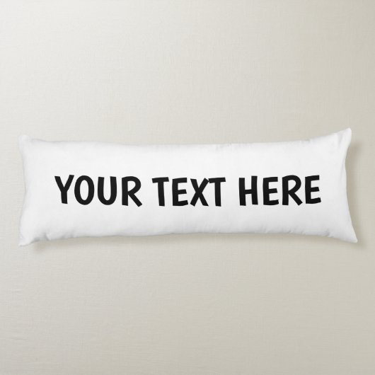 Funny black mustache, aangepast slaapkamerbed deco lichaamskussen (Achterkant)