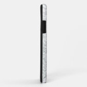 Funny Black Mustache en White Sparkle Bling Case-Mate iPhone Case (Achterkant/rechts)