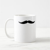 Funny Black Mustache of Mustache Koffiemok (Links)