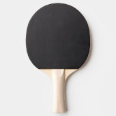 Funny black mustache tafel tennis ping pong paddle tafeltennisbatje (Achterkant)