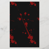 Funny Black Supernatural Halloween Costume Party Flyer (Achterkant)