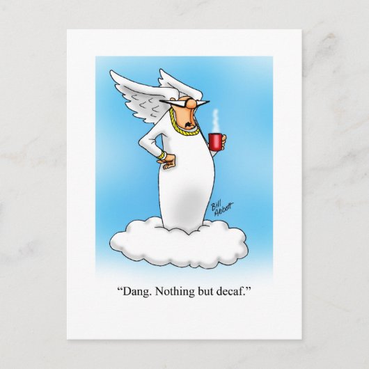 Funny Blessings & Faith Humor Briefkaart (Voorkant)