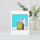 Funny Blessings & Faith Humor Briefkaart (Staand voorkant)