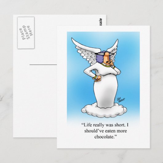 Funny Blessings & Faith Humor Briefkaart (Voorkant / Achterkant)