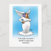 Funny Blessings & Faith Humor Briefkaart (Voorkant)