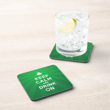 Funny Blijf kalm en Drink op St. Patrick