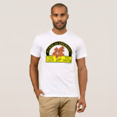 Funny Blijf kalm met Shirt van Bacon (Voorkant volledig)